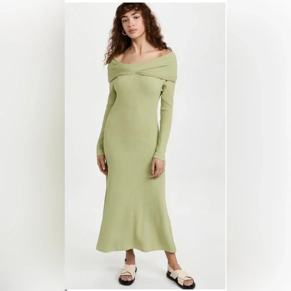 zabbara off the shoulder dress Rachel Gilbert